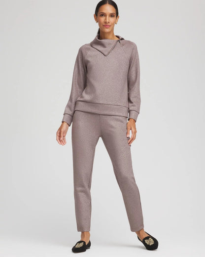 Chico's Zenergy® Sparkle Tapered Ankle Pants