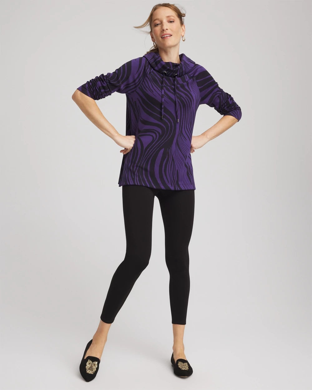 Chico's Zenergy® Soft Zebra Tunic