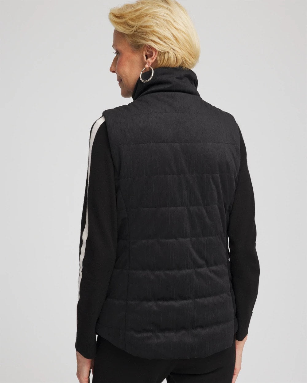 Chico's Zenergy® Reversible Velvet Puffer Vest