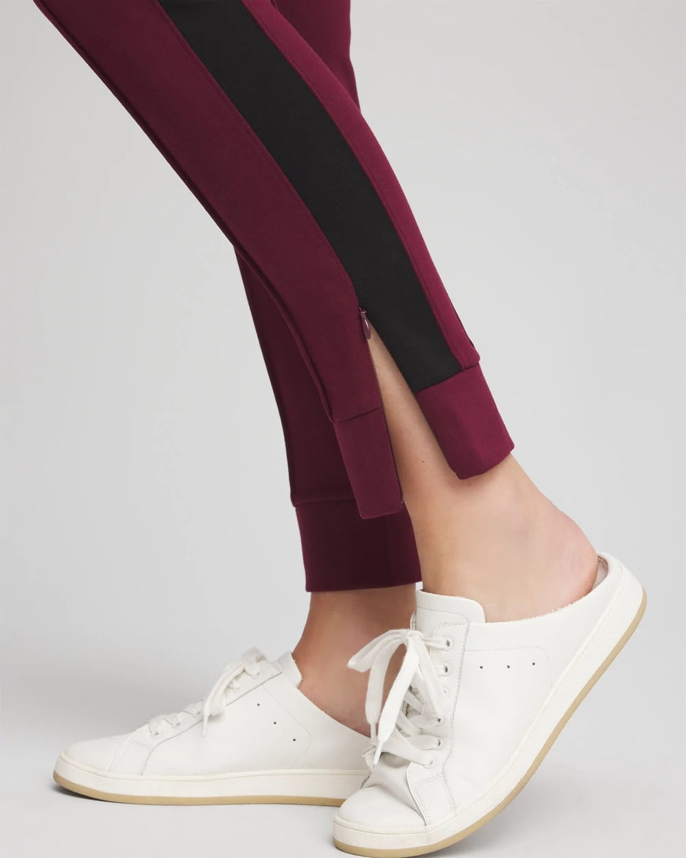 Chico's Zenergy® Double-Knit Contrast Ankle Pants