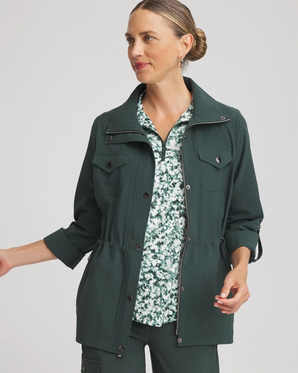 Chico's Zenergy® Ripstop Cargo Jacket