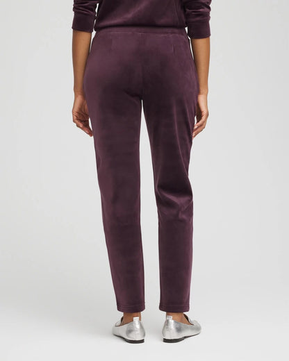 Chico's Zenergy® Velour Tapered Ankle Pants