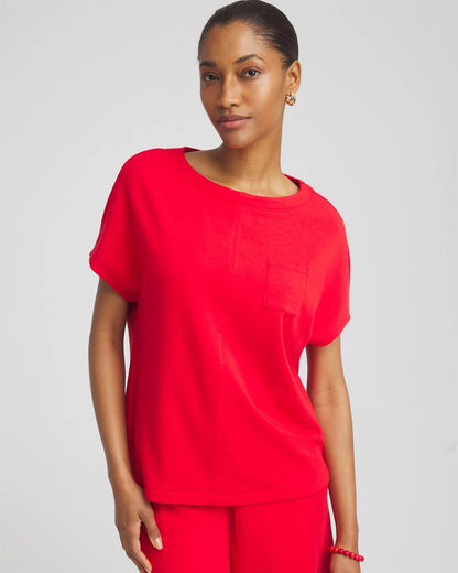 Chico's Zenergy® French Terry Pocket Shirt