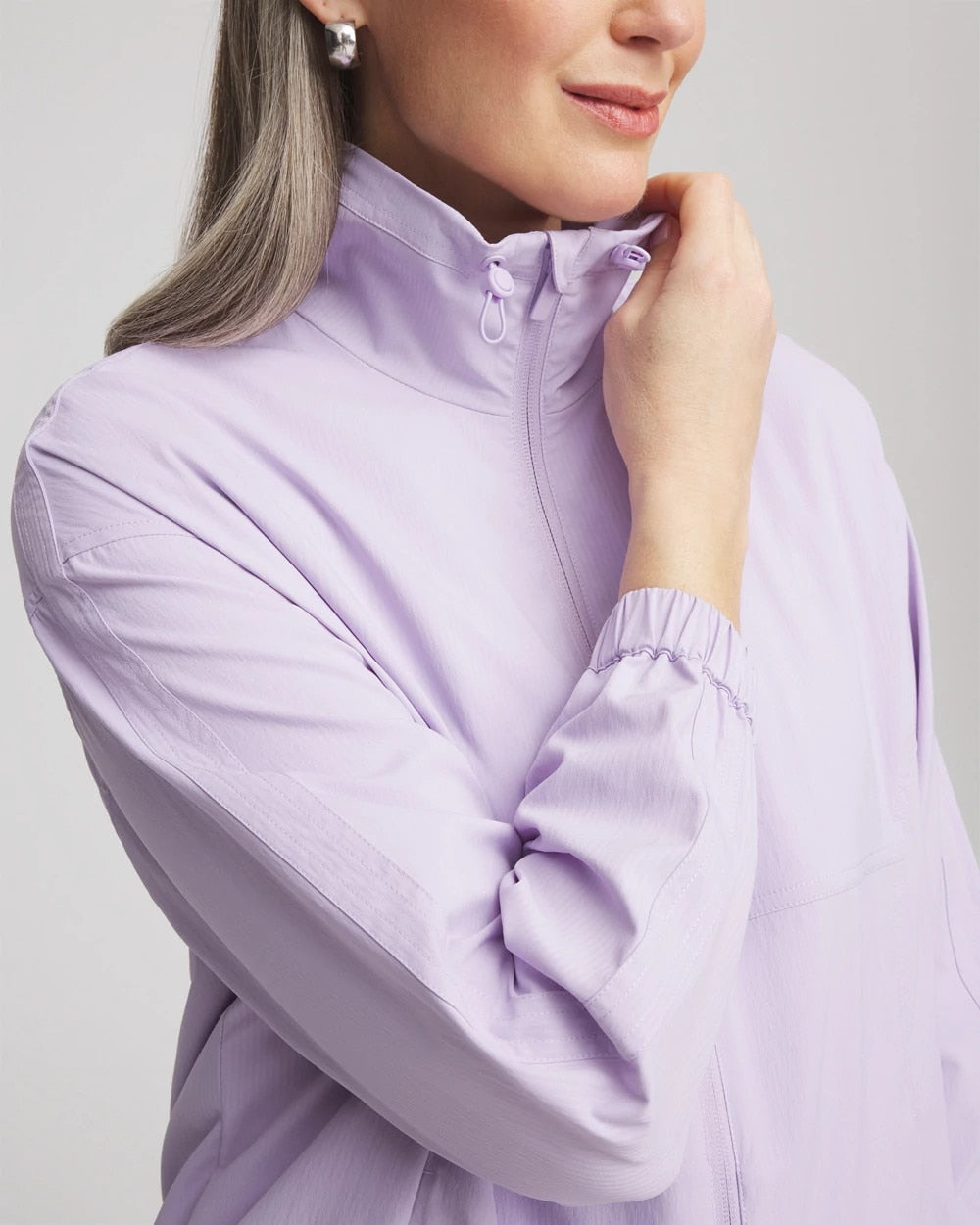 Chico's Zenergy® UPF Striped Jacket