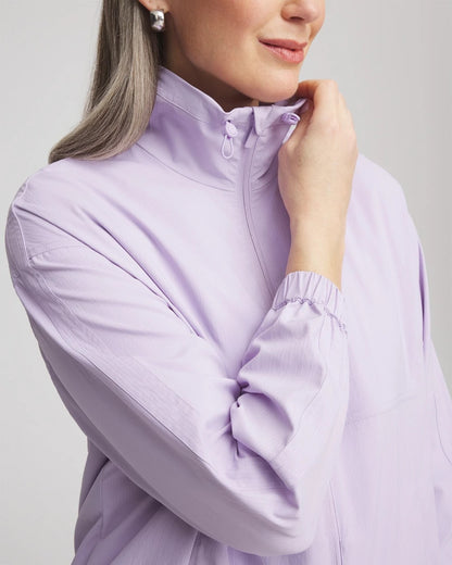 Chico's Zenergy® UPF Striped Jacket