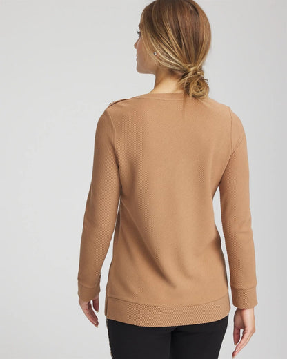 Chico's Zenergy® Ottoman Ribbed Tunic