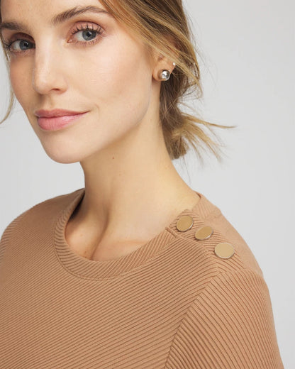 Chico's Zenergy® Ottoman Ribbed Tunic