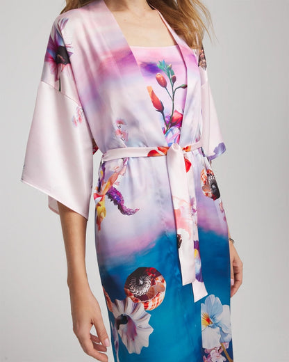 Chico's Gottex Under The Sea Kimono