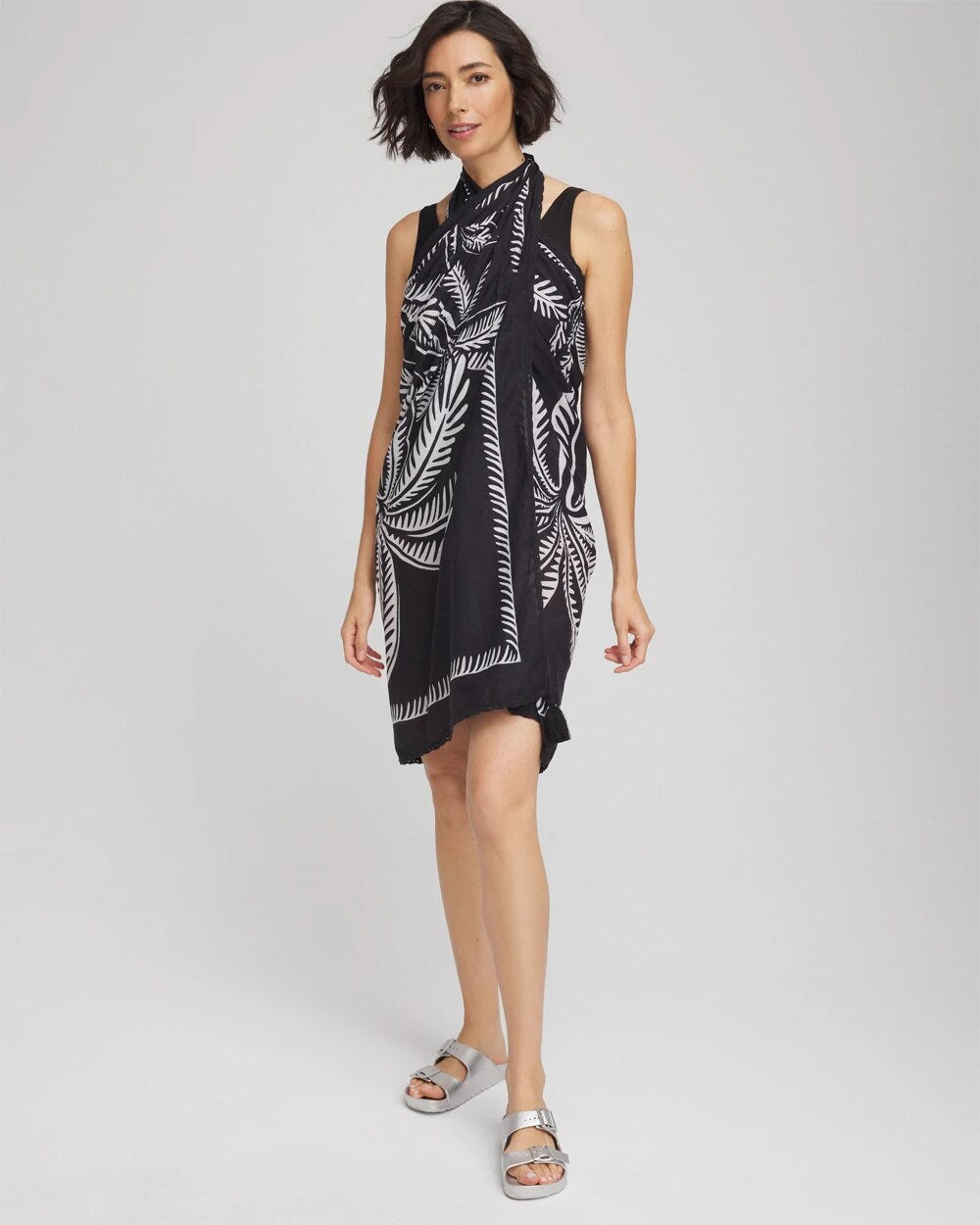 Chico's Magicsuit® Hearts of Palm Pareo