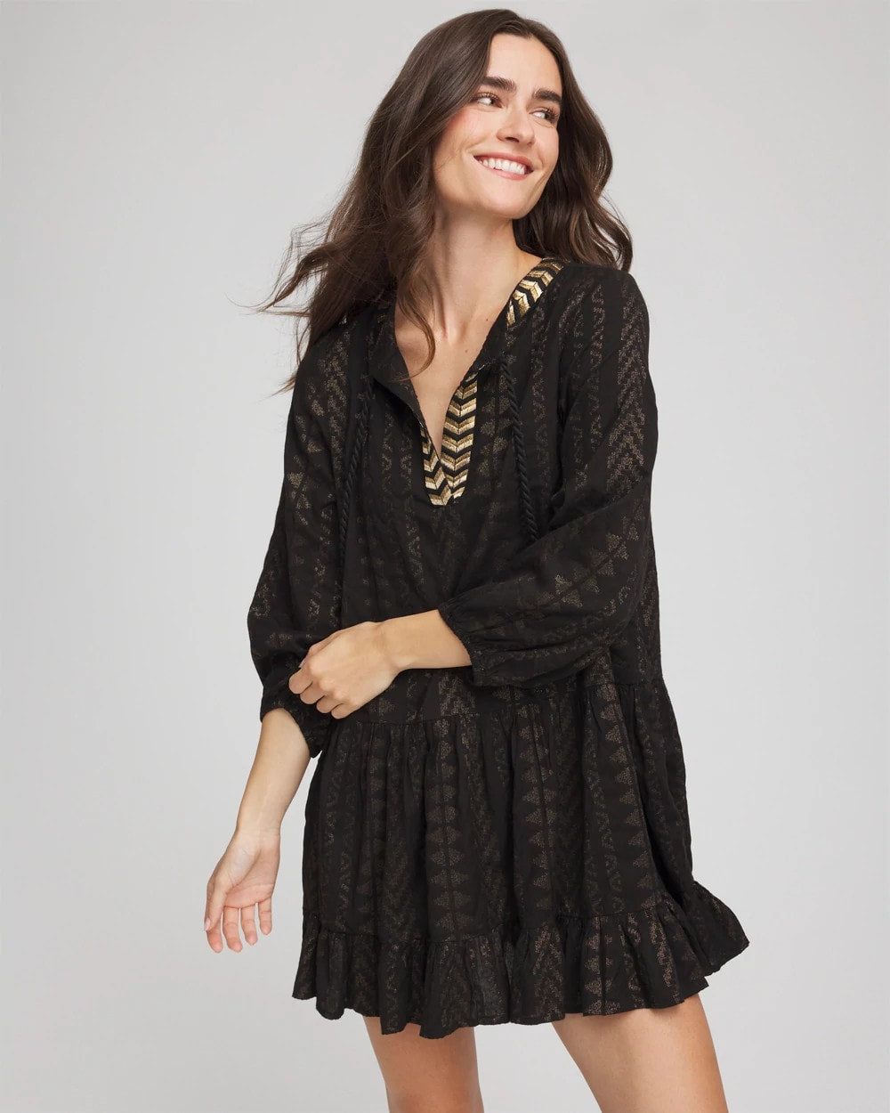 Chico's Miraclesuit® Beach Jacquard Dress