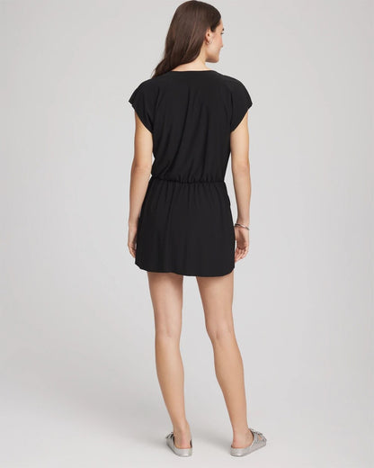 Chico's Magicsuit® Lace Up Dress Cover Up