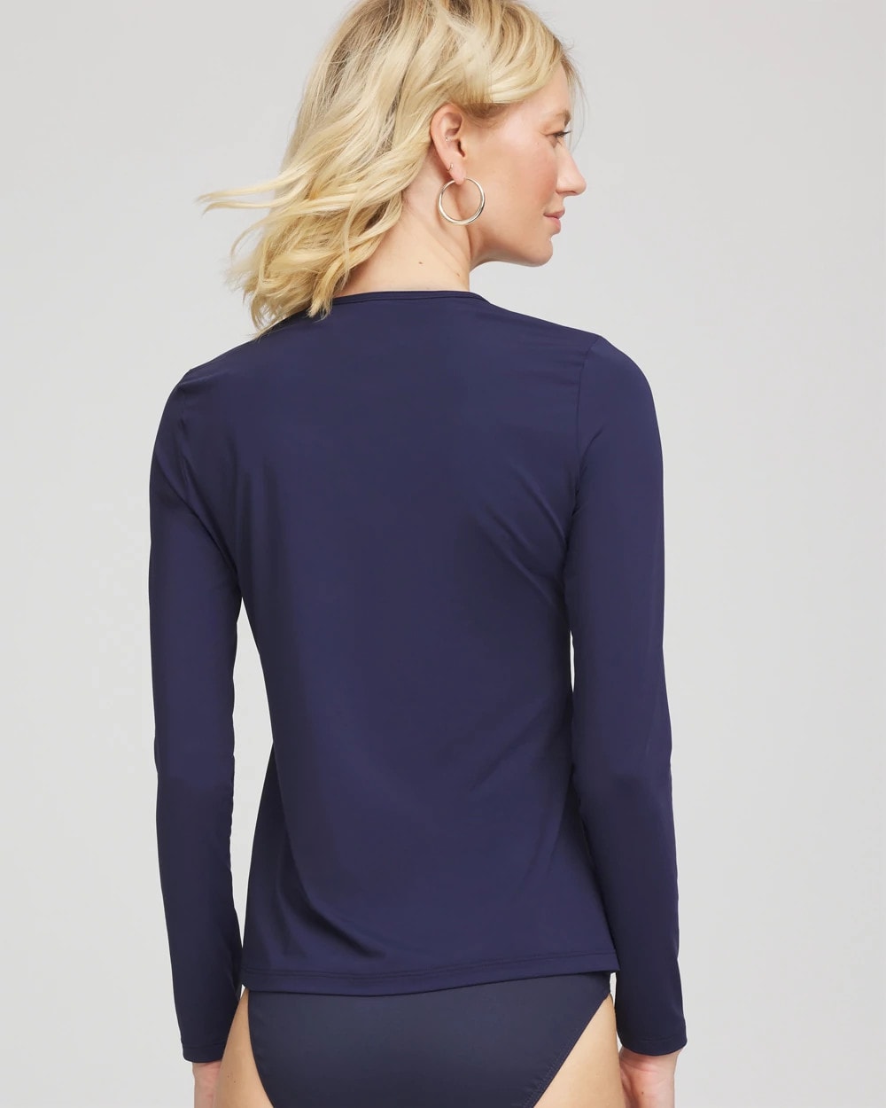 Chico's Gottex Long-Sleeve Swim Shirt