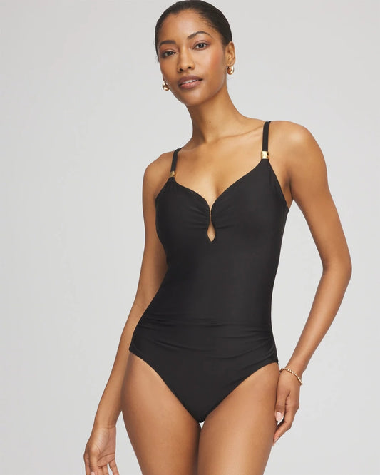 Chico's Miraclesuit® Razzle Dazzle Antheia One Piece Swimsuit
