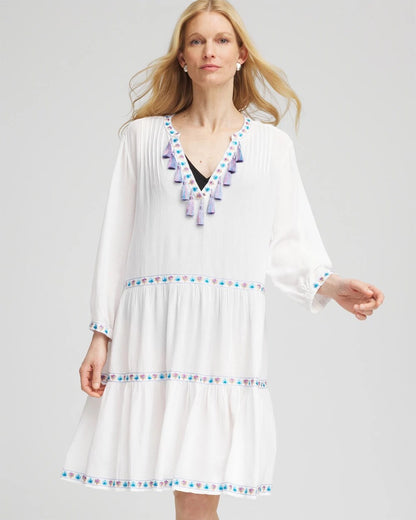 Chico's Chico's Beach Swimsuit Cover-Up Dress