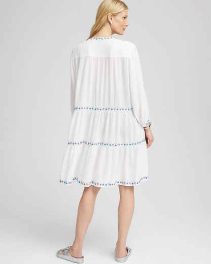 Chico's Chico's Beach Swimsuit Cover-Up Dress