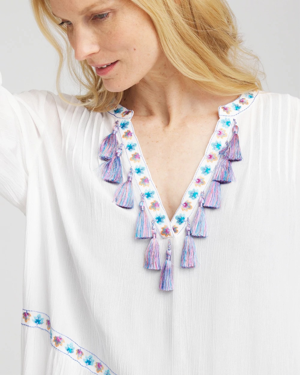 Chico's Chico's Beach Swimsuit Cover-Up Dress