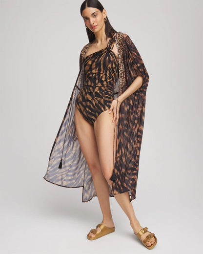 Chico's Miraclesuit® Raya De Safari Europa One-Piece Swimsuit