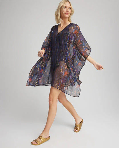 Chico's Miraclesuit® Tapiz Caftan Cover-Up