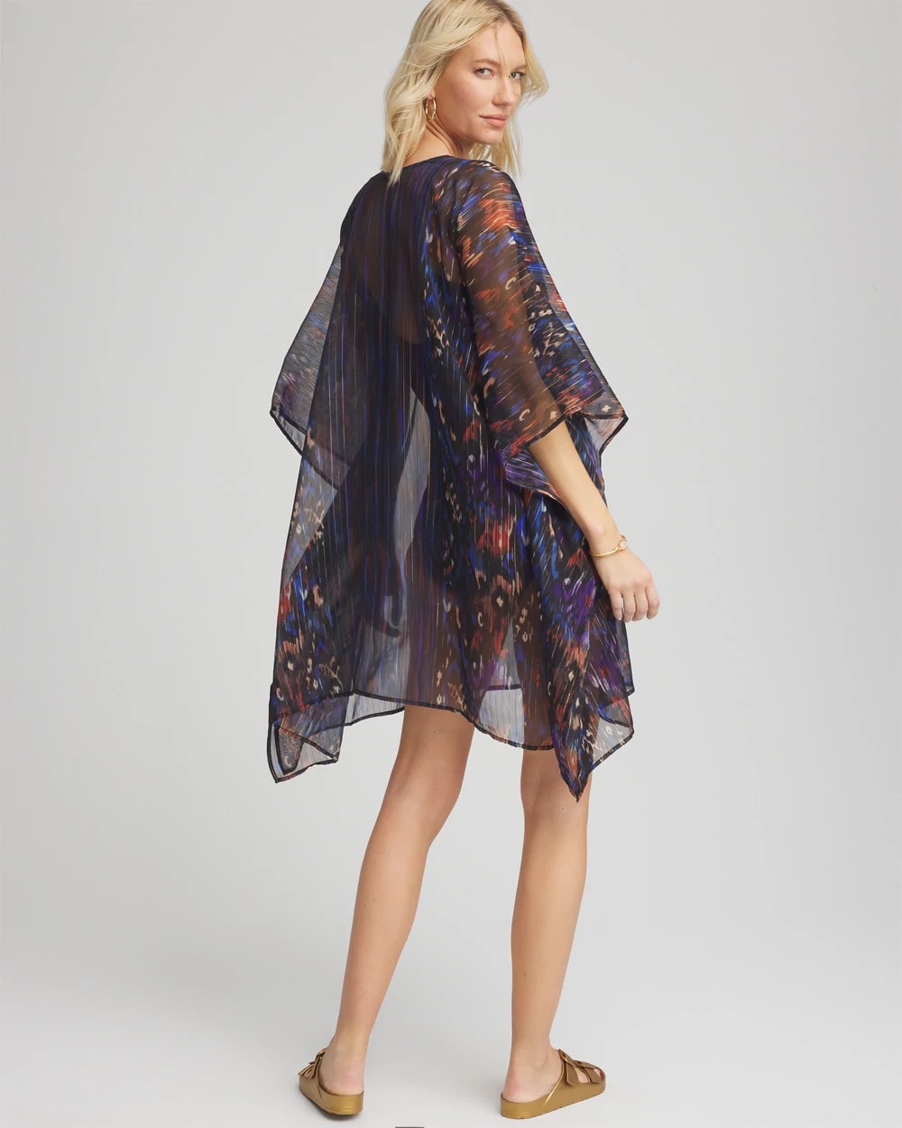 Chico's Miraclesuit® Tapiz Caftan Cover-Up