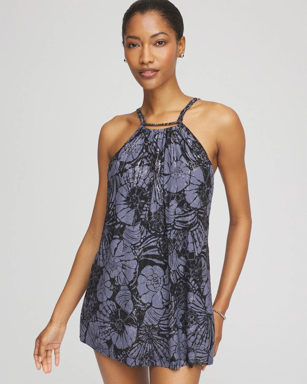 Chico's Magicsuit® Shell Beach Parker Swim Dress