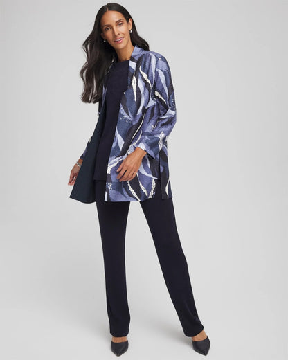 Chico's Travelers™ Wave Reversible Crushed Jacket