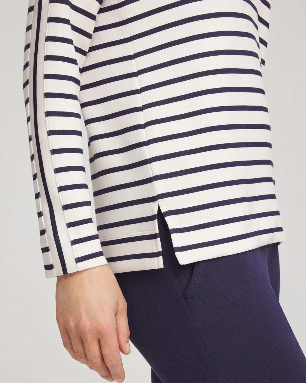 Chico's Zenergy® Soft Striped Top