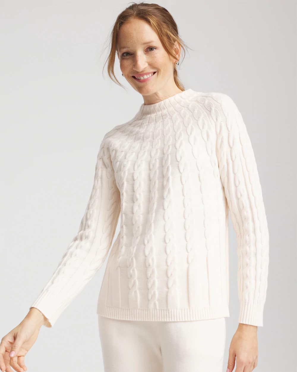 Chico's Zenergy® Luxe Cable Sweater