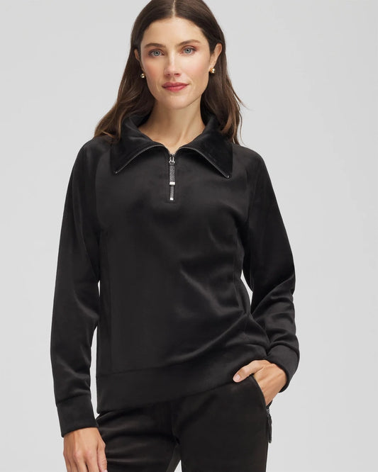 Chico's Zenergy® Velour Pullover