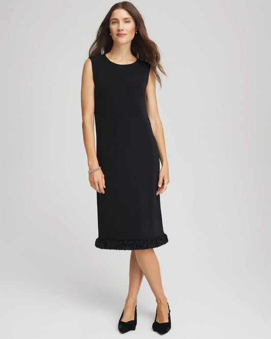 Chico's Travelers™ Fringe Hem Tank Dress