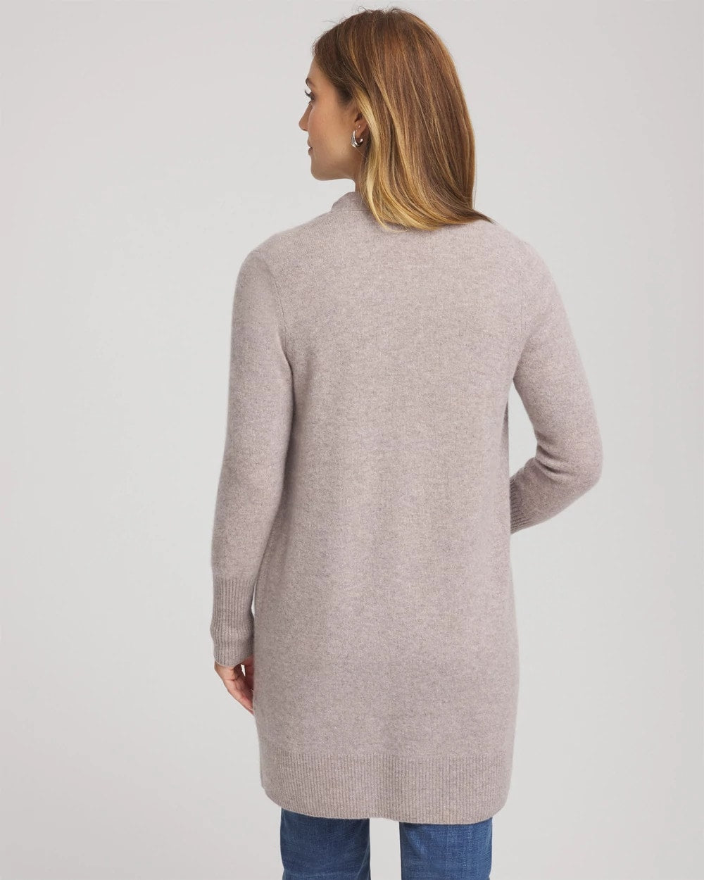 Chico's Cashmere Duster Cardigan