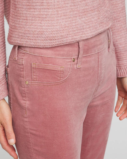 Chico's Velveteen Pull-On Flared Jeans