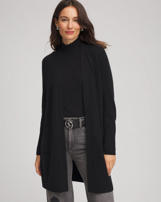 Chico's Cashmere Duster Cardigan