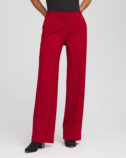 Chico's Emme Wide-Leg Trouser Ponte Pants