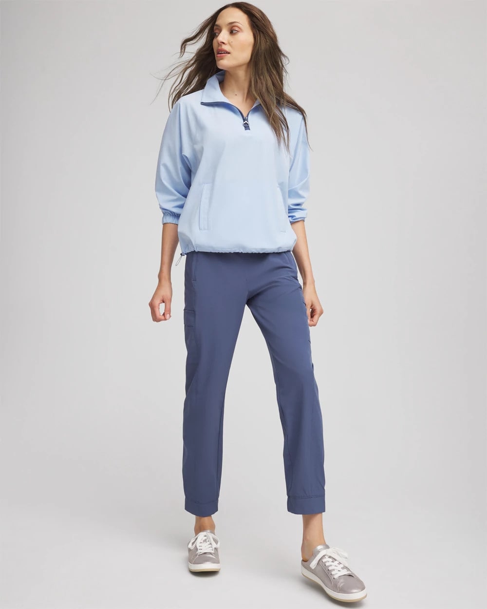 Chico's Zenergy® UPF Half-Zip Mockneck Top