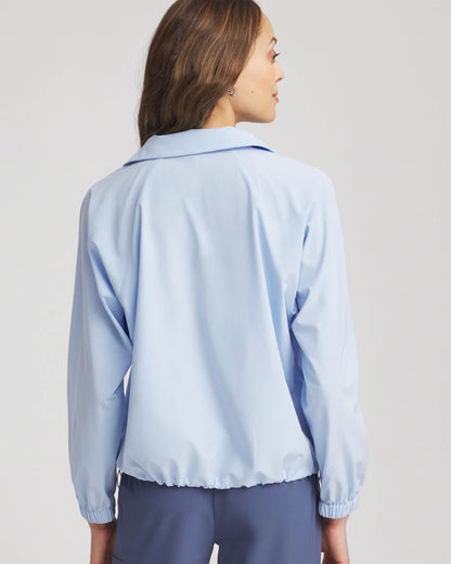 Chico's Zenergy® UPF Half-Zip Mockneck Top