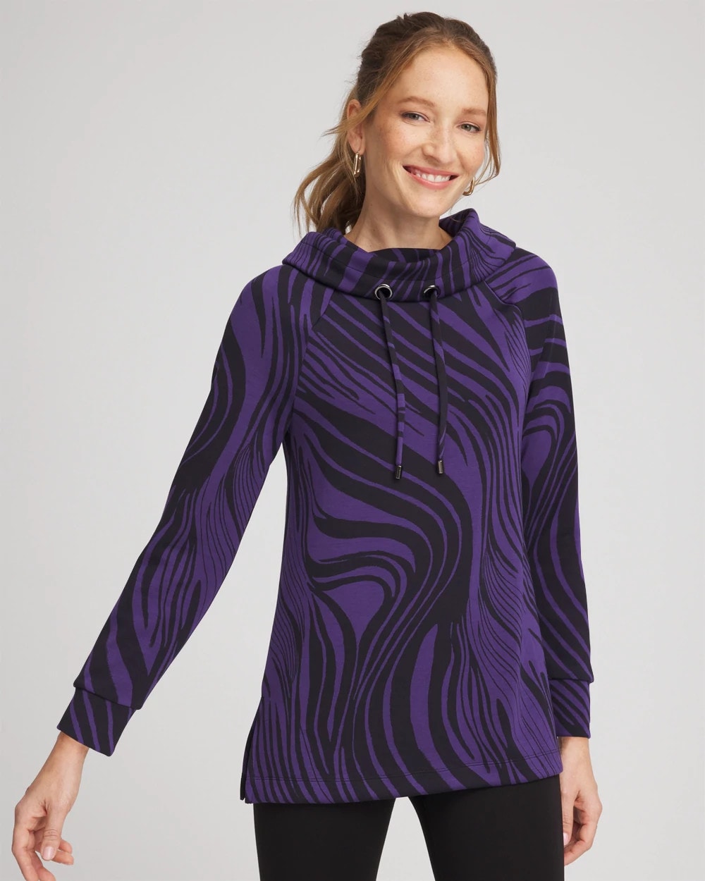 Chico's Zenergy® Soft Zebra Tunic