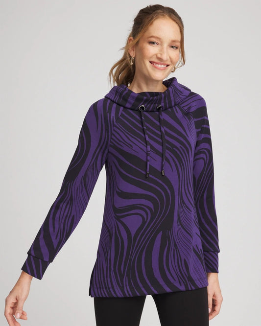 Chico's Zenergy® Soft Zebra Tunic