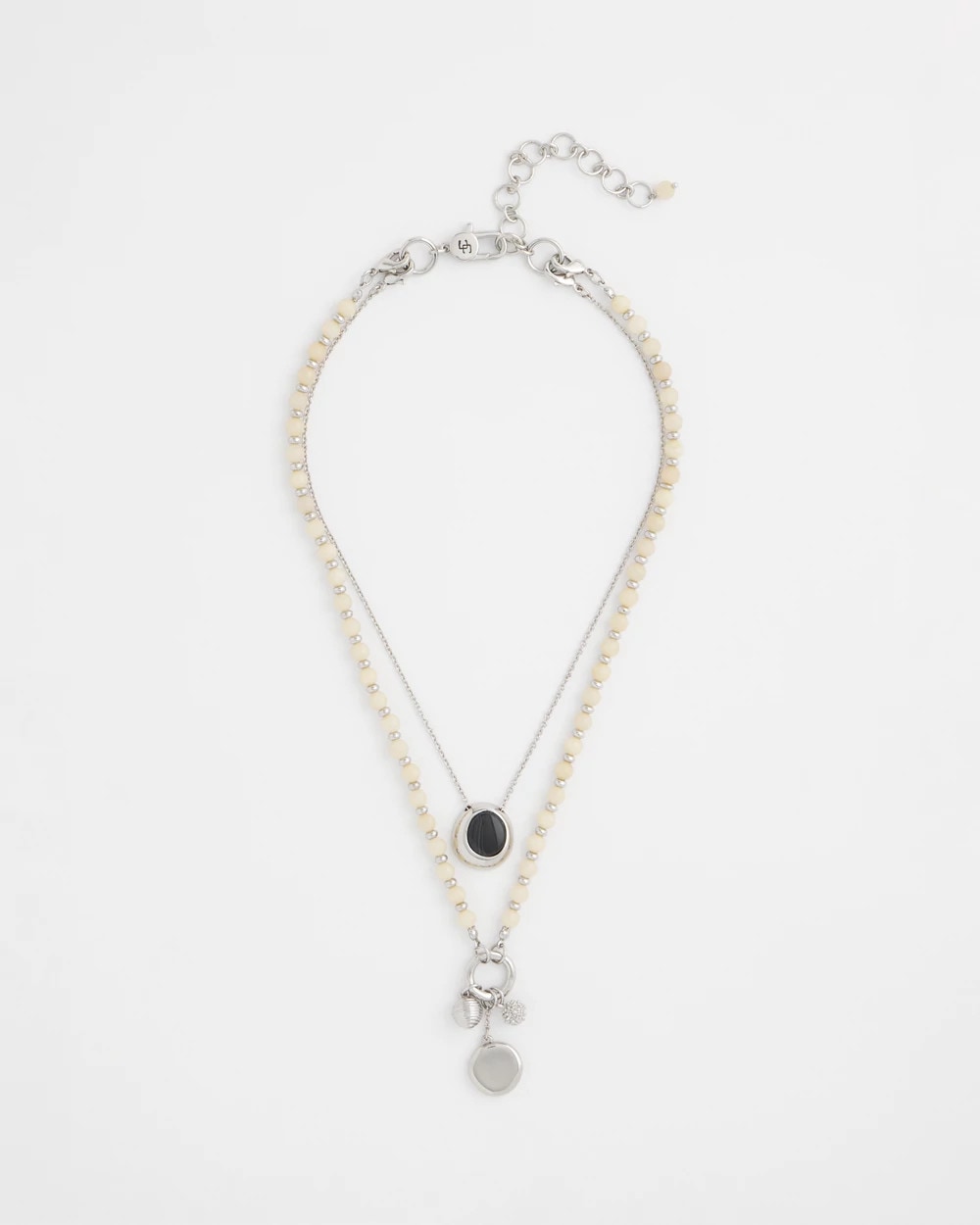 Chico's Short Double Strand Pendant