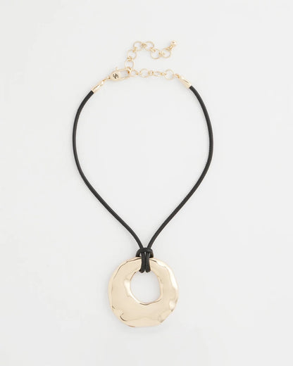 Chico's Modern Gold Pendant