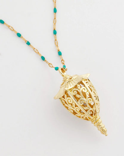 Chico's Lantern Pendant Necklace