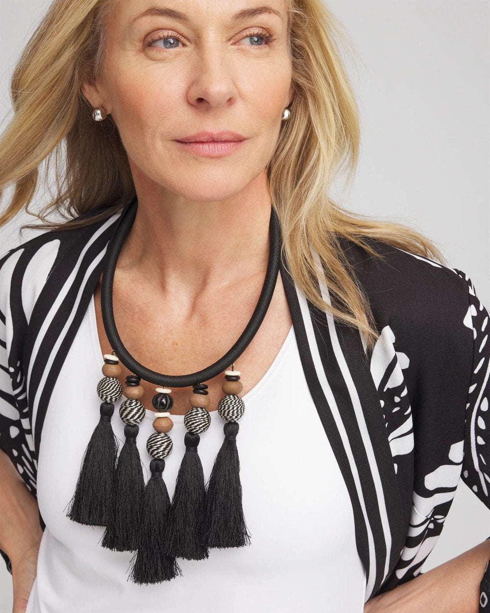 Chico's Chico's Originals Tassel Statement Necklace