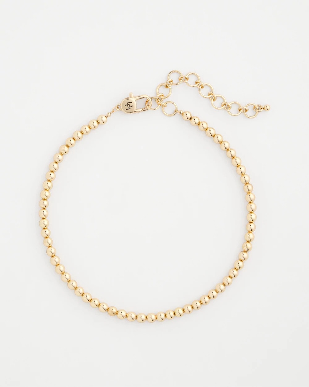 Chico's Golden Beaded Necklace