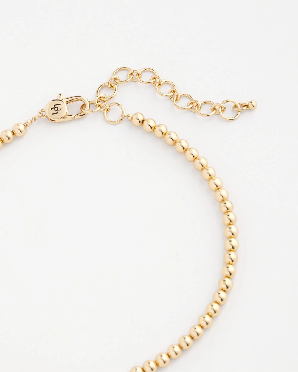 Chico's Golden Beaded Necklace