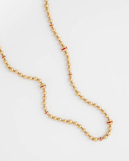 Chico's Art Deco Beaded Necklace