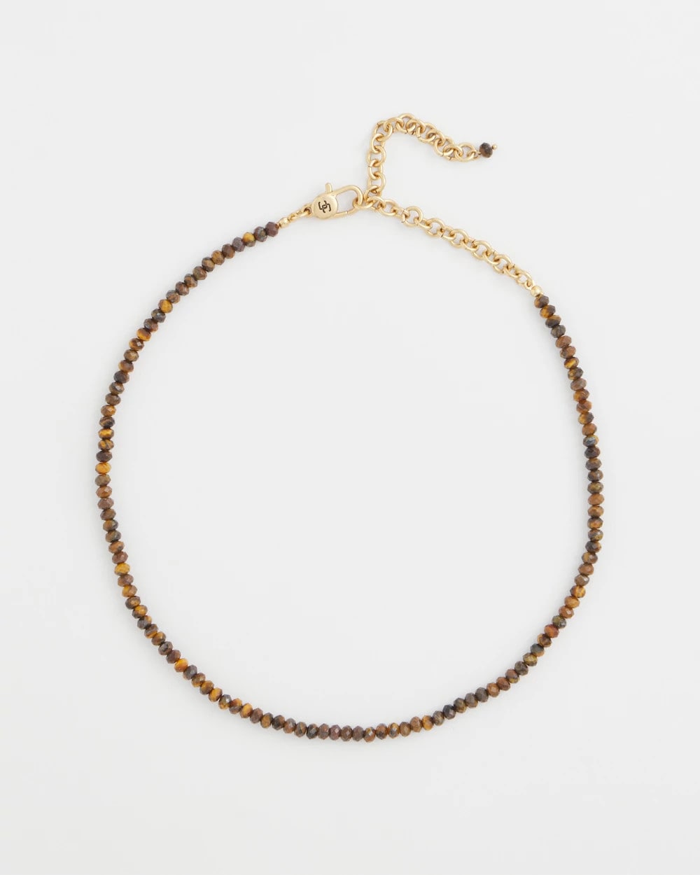 Chico's Genuine Tiger's Eye Stone Necklace