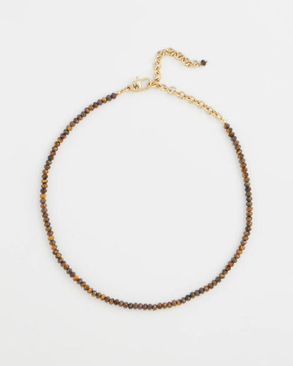 Chico's Genuine Tiger's Eye Stone Necklace