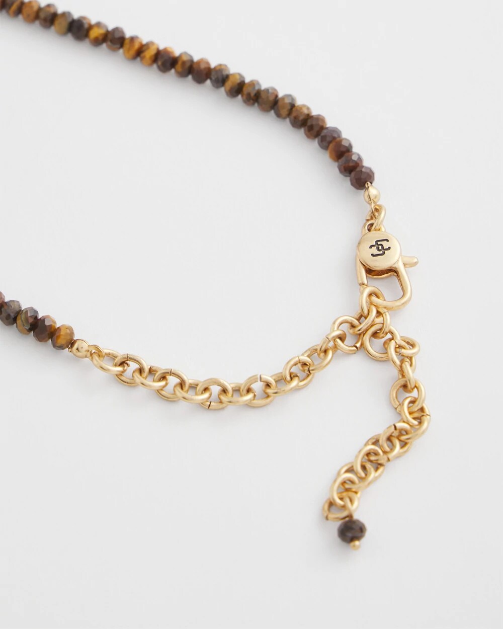 Chico's Genuine Tiger's Eye Stone Necklace