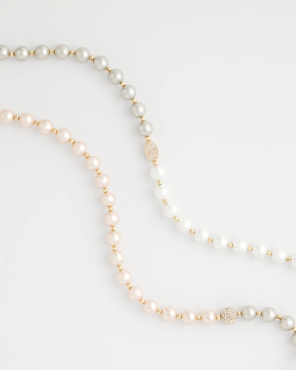 Chico's Art Deco Beaded Necklace