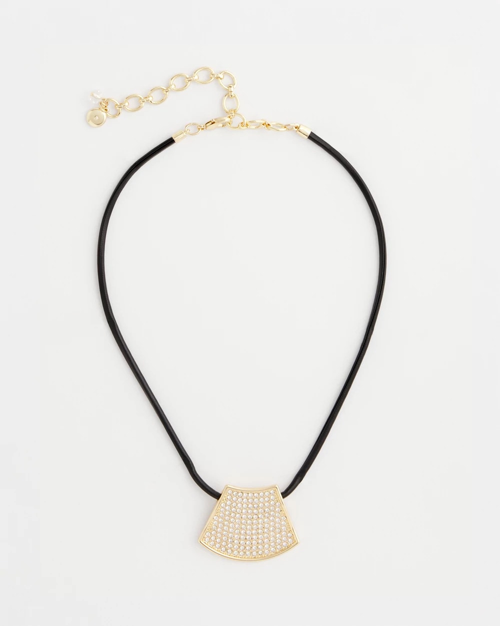 Chico's Gold Glitz Pendant Necklace