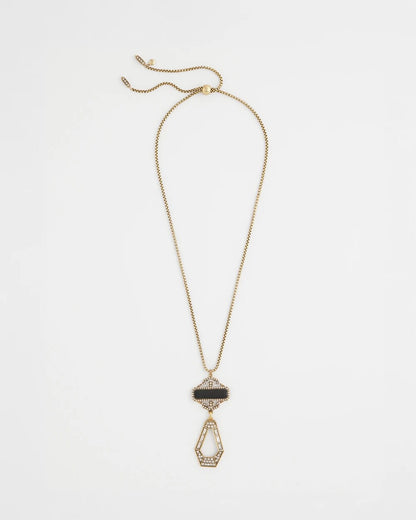Chico's Adjustable Amulet Pendant Necklace